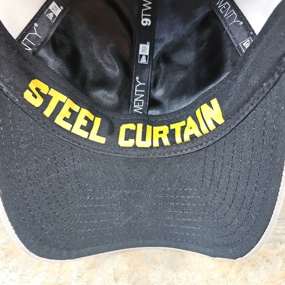 Pittsburgh Steelers Steel City New Era 9twenty Hat Cap Adjustable  NEW - Picture 7 of 11